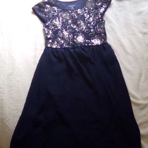 Navy blue dress